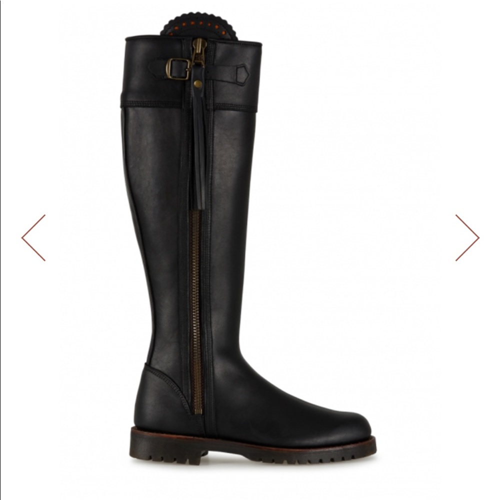 Penelope Chilvers Long Tassle Boot - Black